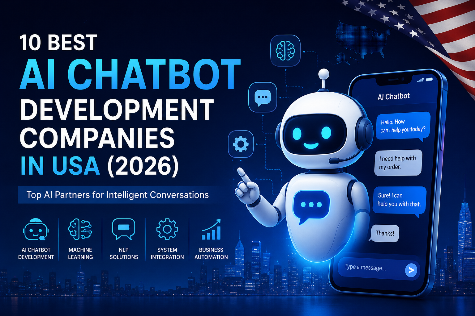10 Best AI Chatbot Development Companies in USA 2026