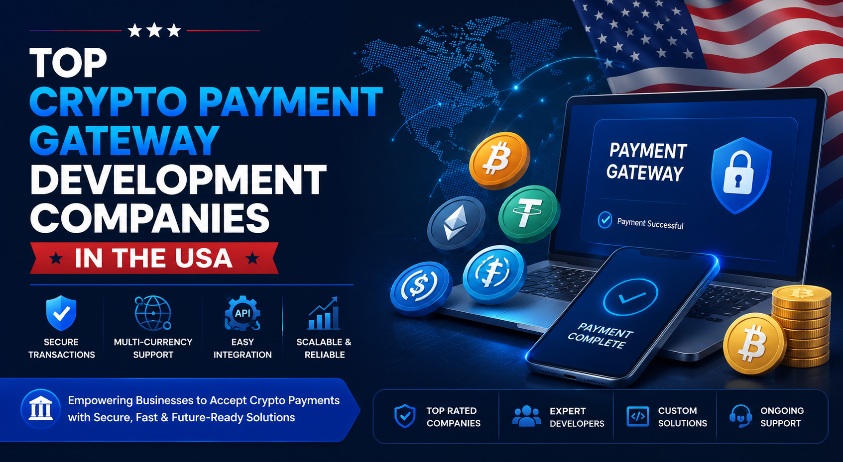 Top Crypto Payment Gateway Development Companies in the USA (2026)