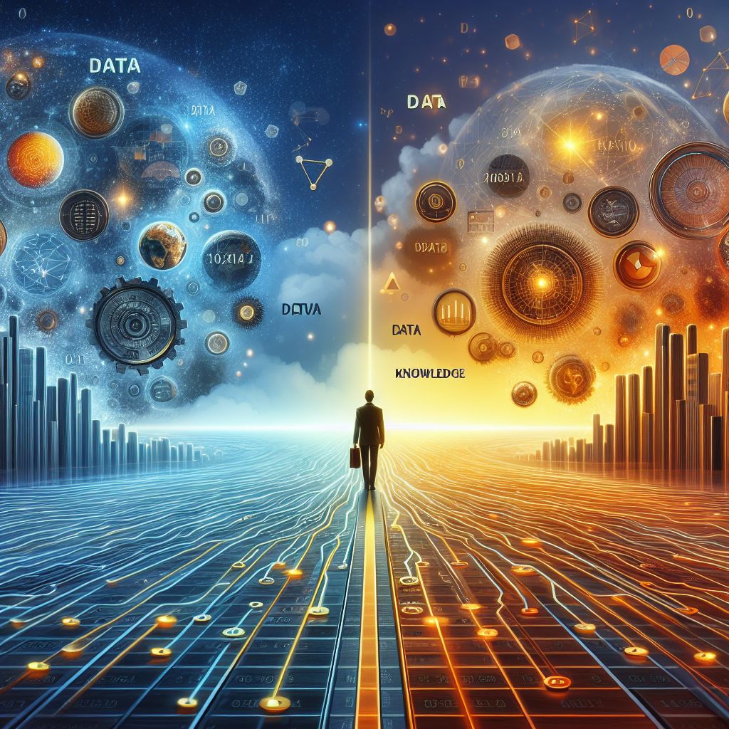 Data vs. Knowledge: Navigating the Information Spectrum