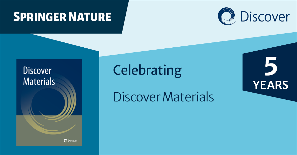 Featured articles in Discover Materials