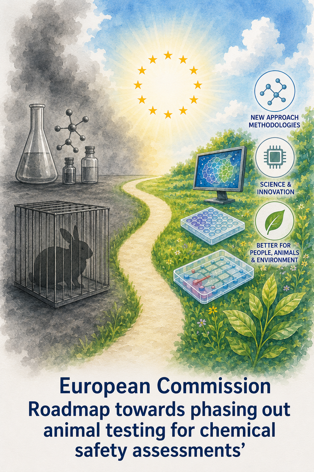 PUBLISHED! 'European Commission Roadmap towards phasing out animal testing for chemical safety assessments'