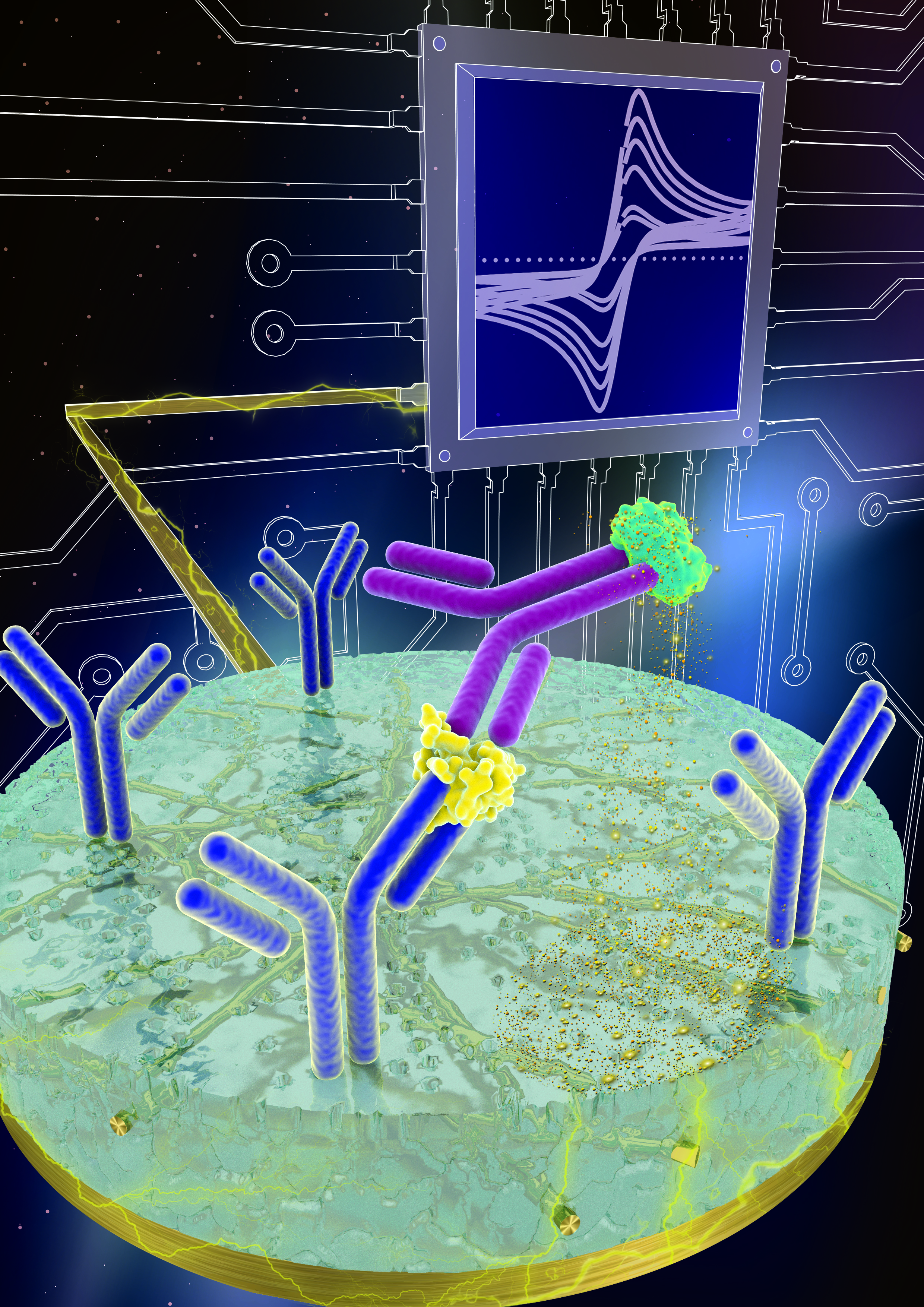 Circumventing biofouling using nanotechnology to enable affinity-based electrochemical sensors for diagnostics 