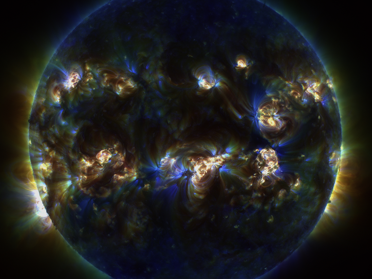 Radio observations reveal the origin of pulsating light from the Sun