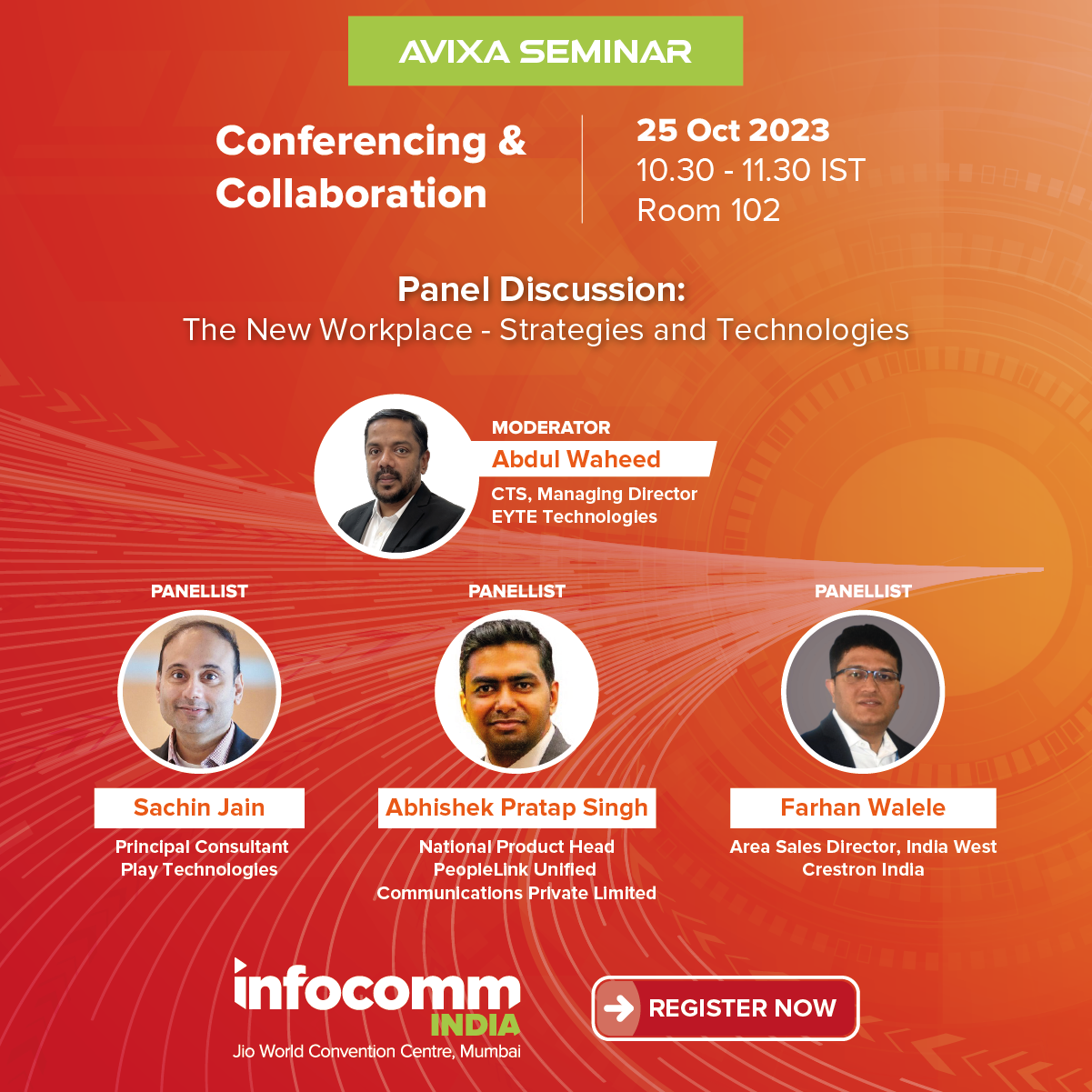 Day: 1 | InfoComm India - AVIXA Seminars