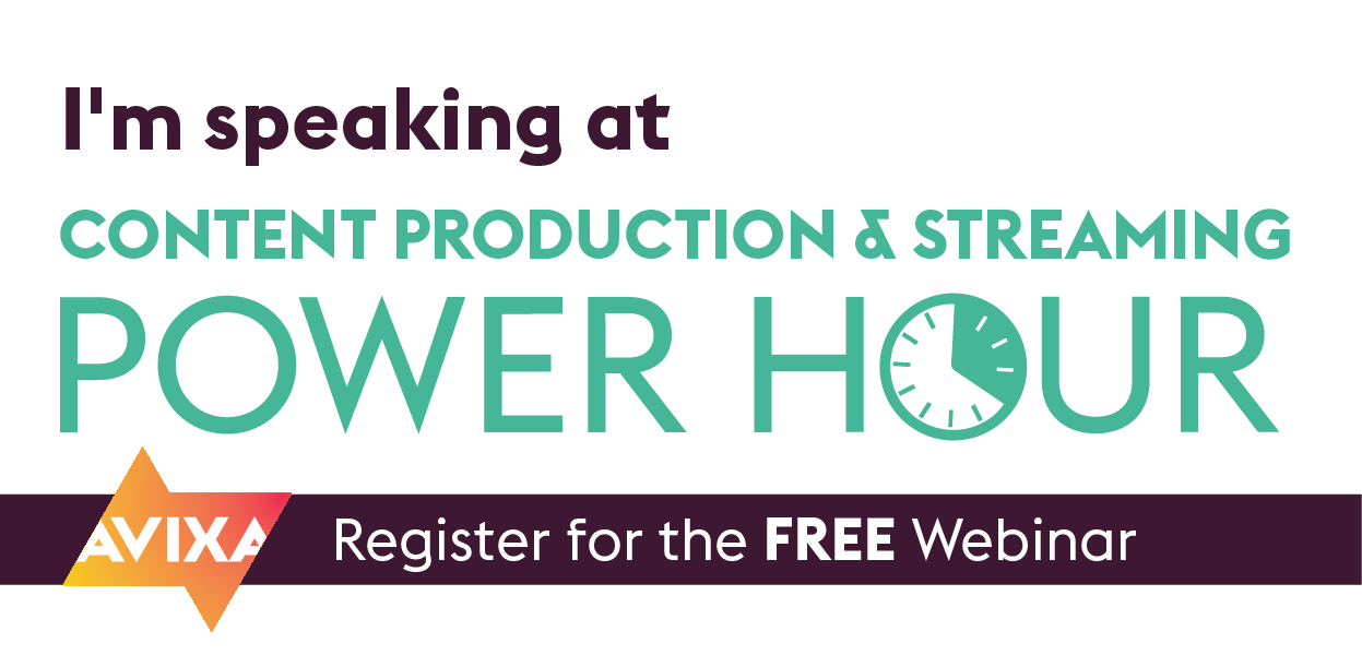 Building a Streaming Game Plan: Content Production and Streaming Power Hour Webinar