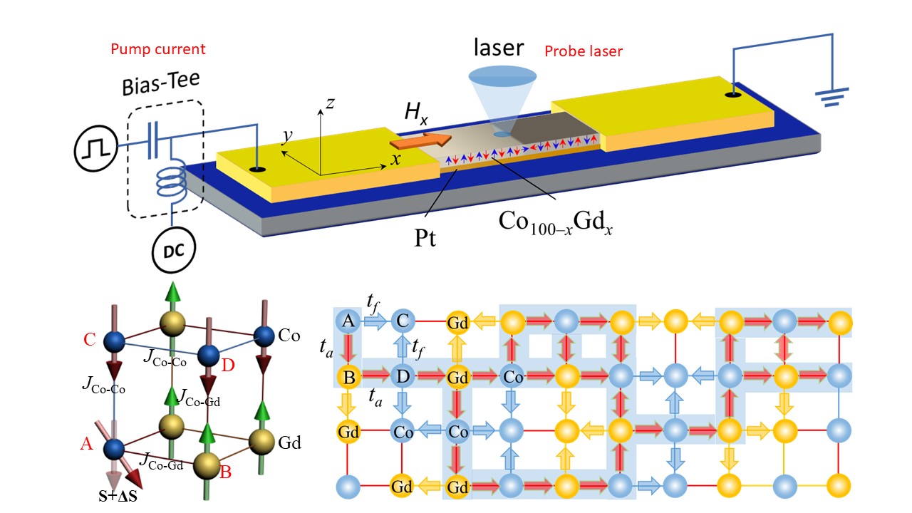 Sub-nanosecond and energy-efficient switching in ferrimagnets by spin-orbit torques