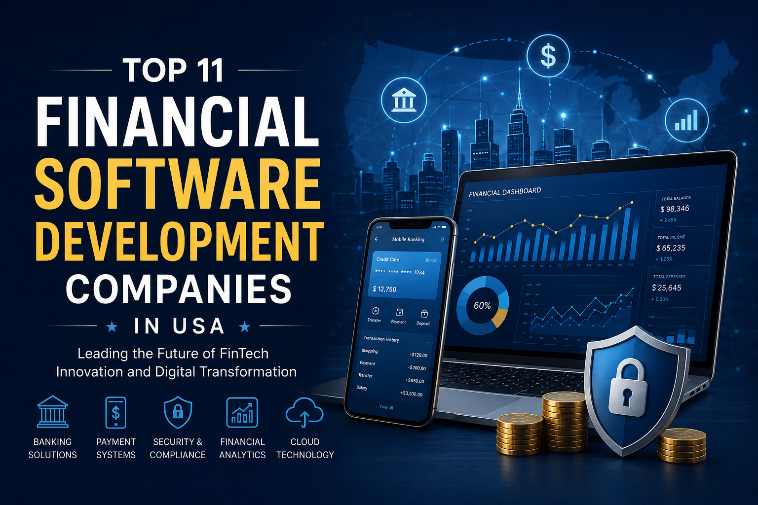 Top Financial Software Development Companies in USA