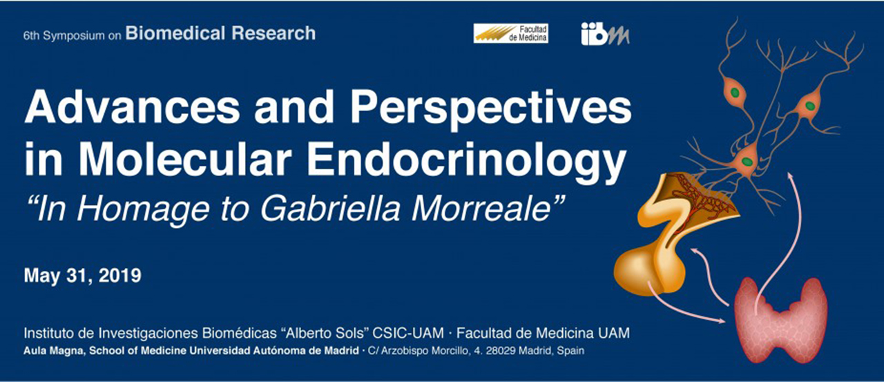 6th Symposium on Biomedical Research "Advances and Perspectives in Molecular Endocrinology" (May 31, 2019, in Madrid)