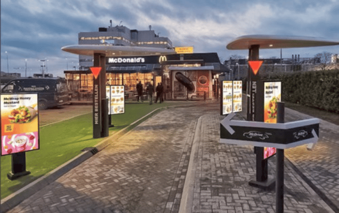 Digital Menu Boards - McDonalds and Coates Group