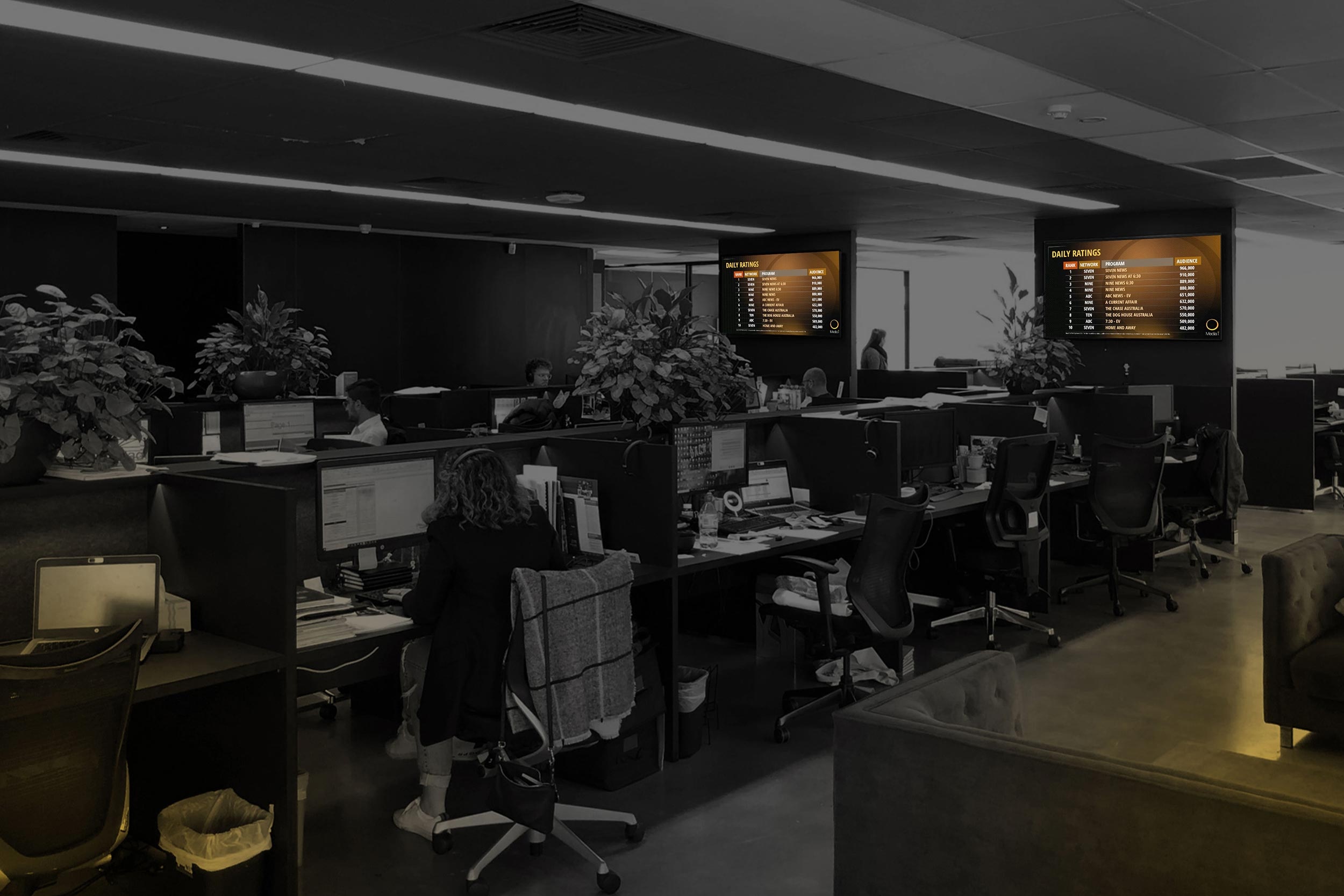 Managed Digital Signage Support for National Screen Networks