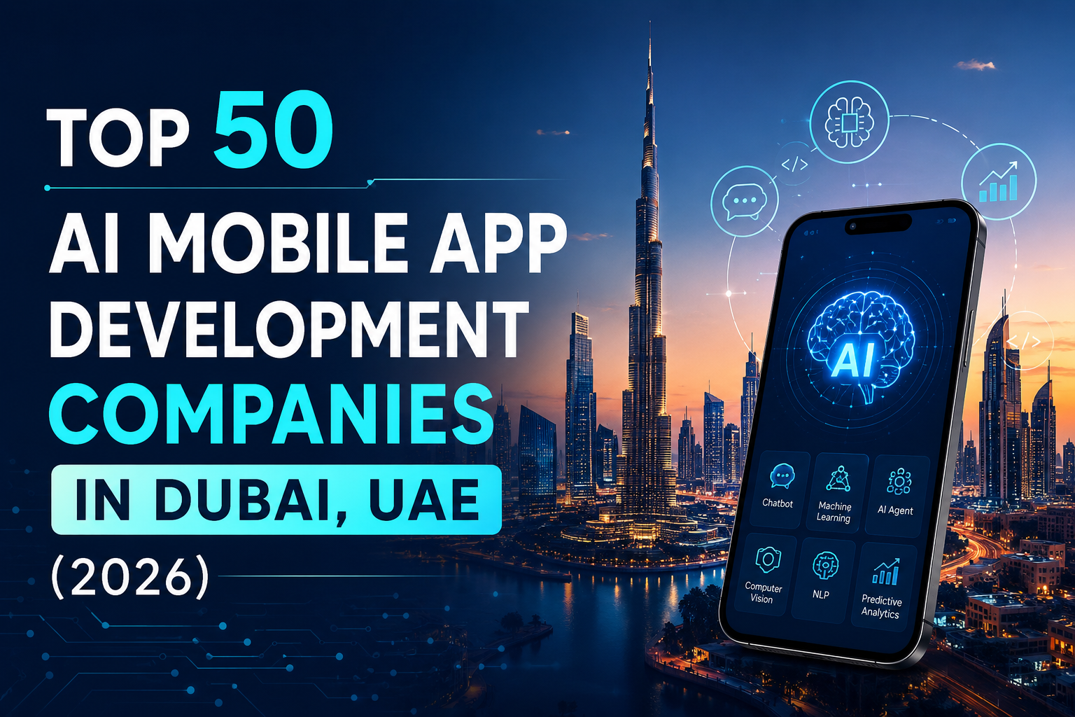 Top 50 AI Mobile App Development Companies in Dubai