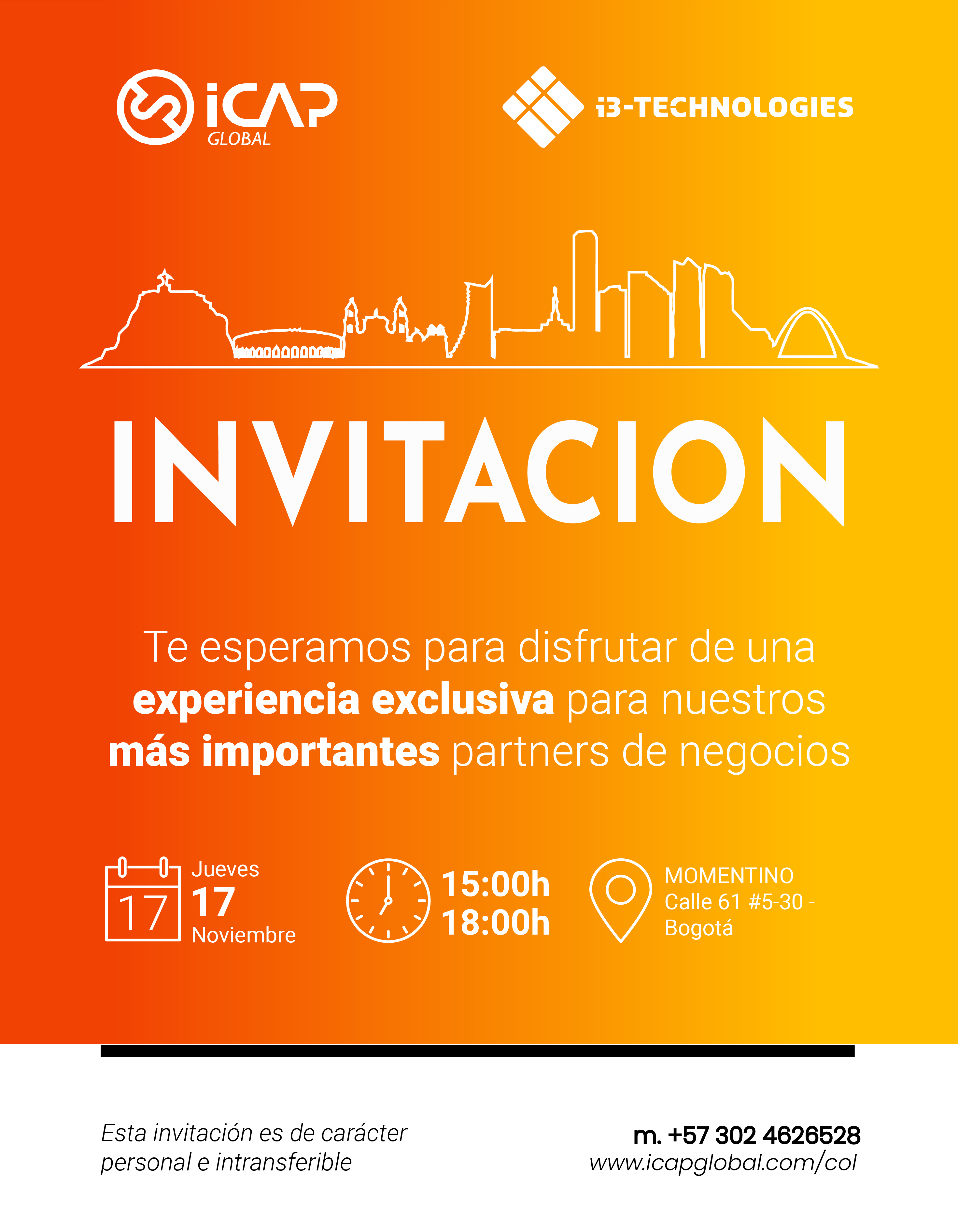 Launch of strategic alliance ICAP Global Colombia - i3 Technologies