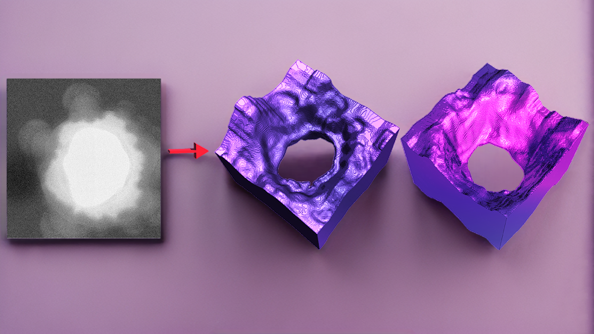 Rapid, accessible 3D imaging from a single 2D projection is possible with coherent beams, direct electron detectors, and material priors.