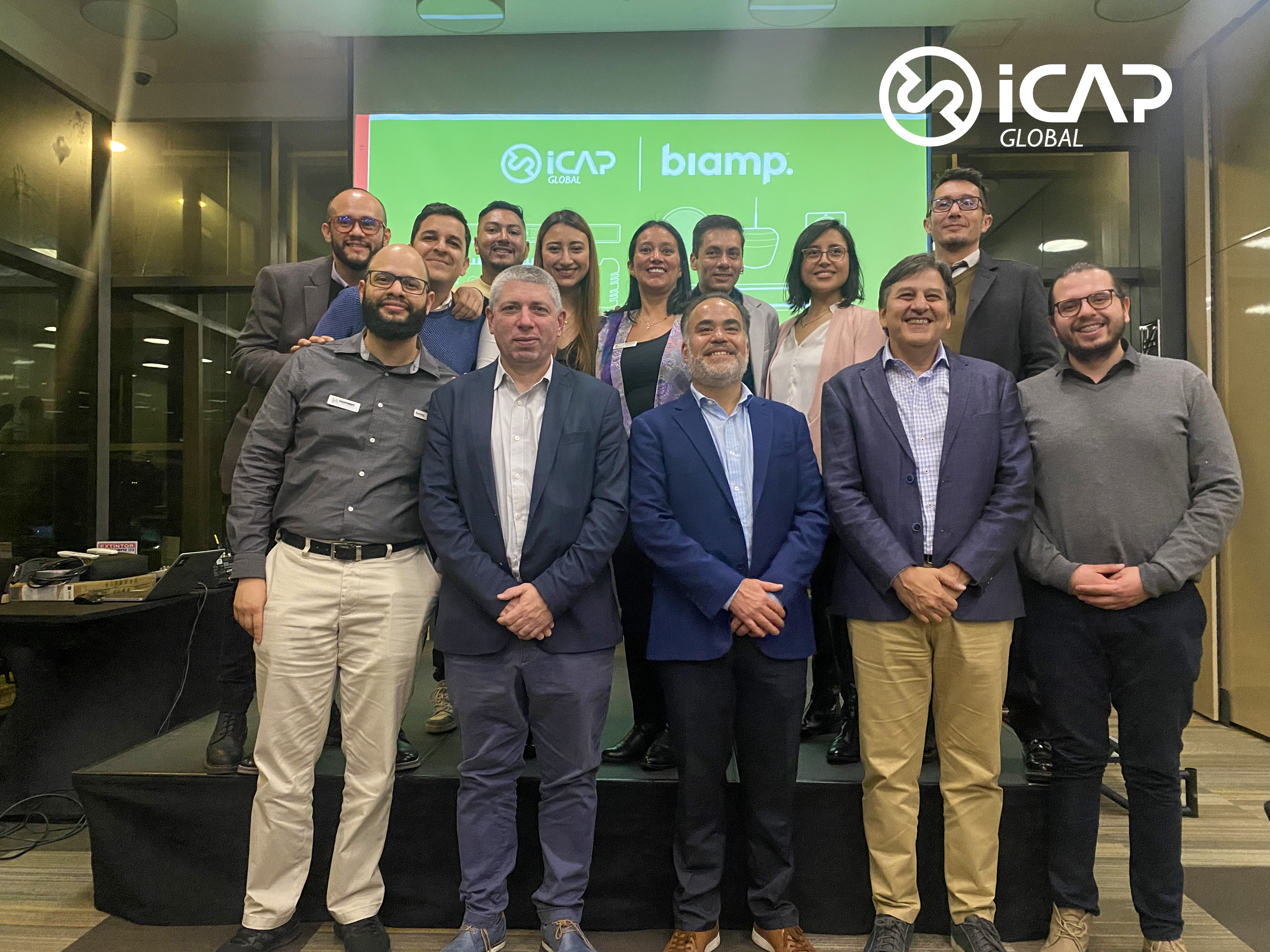 ICAP Global Colombia new strategic business alliance with Biamp
