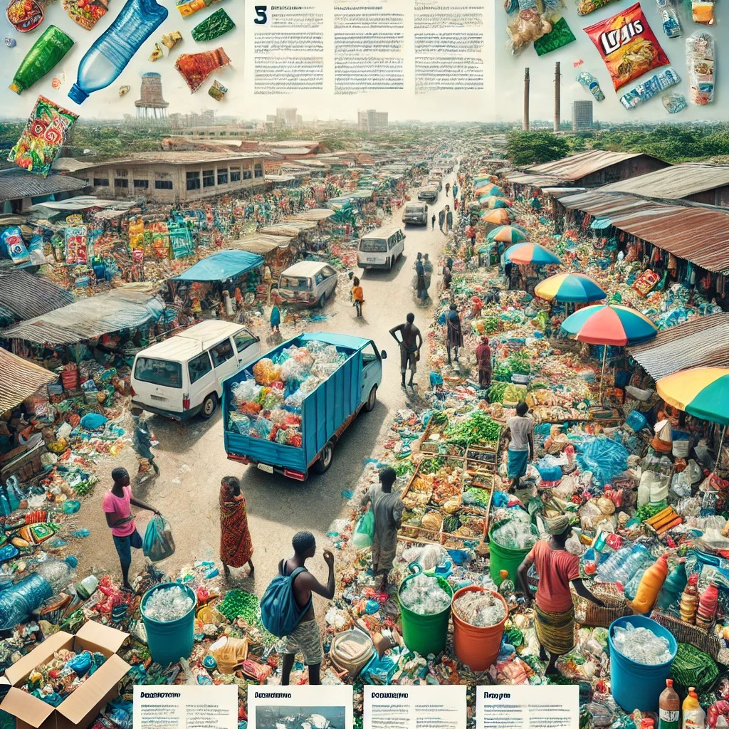 Unpacking Plastic Waste: What Food Classifications Tell Us