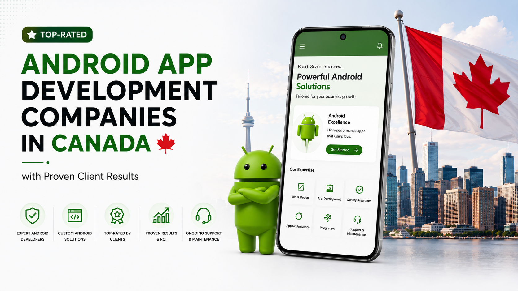 Top-Rated Android App Development Companies in Canada | 2026