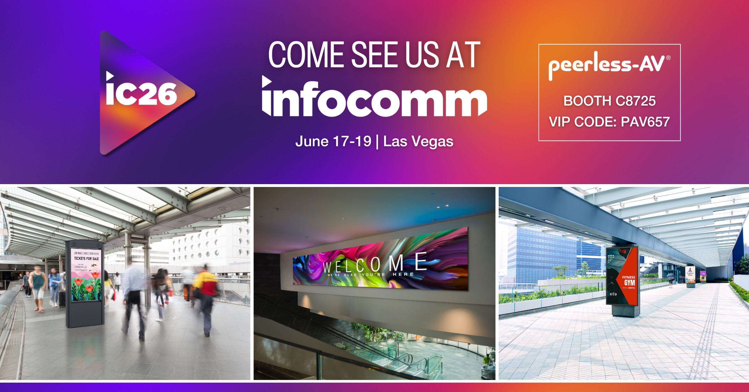 Peerless-AV® Preview: InfoComm 2026