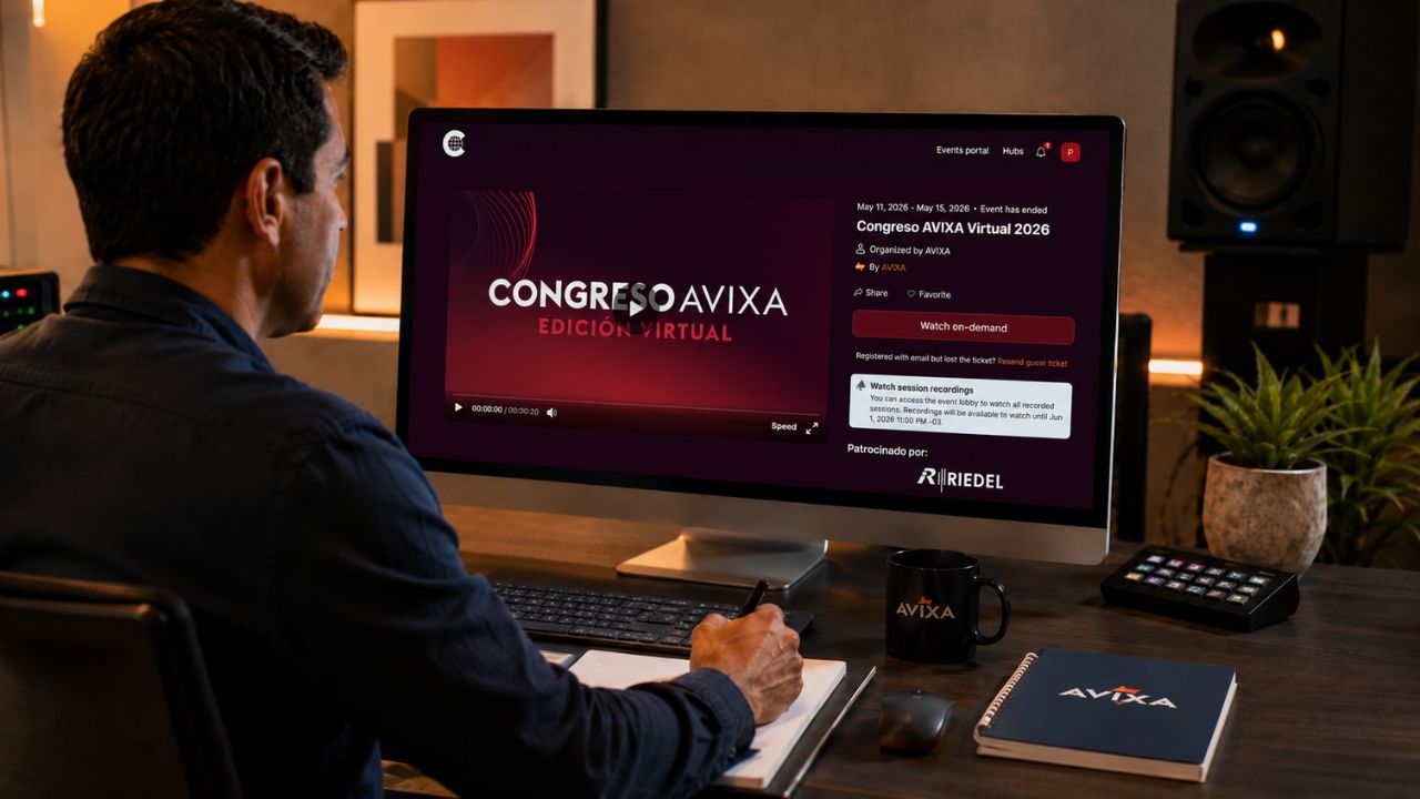 Congresso AVIXA Virtual 2026: cinco sessões para assistir novamente