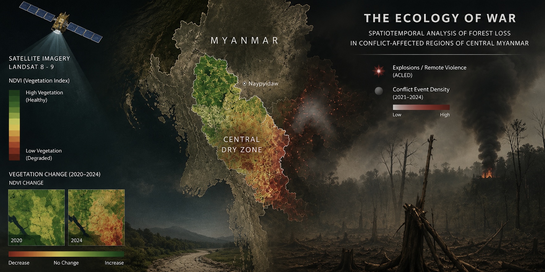 Project Outline: The Hidden Environmental Casualties of War in Myanmar