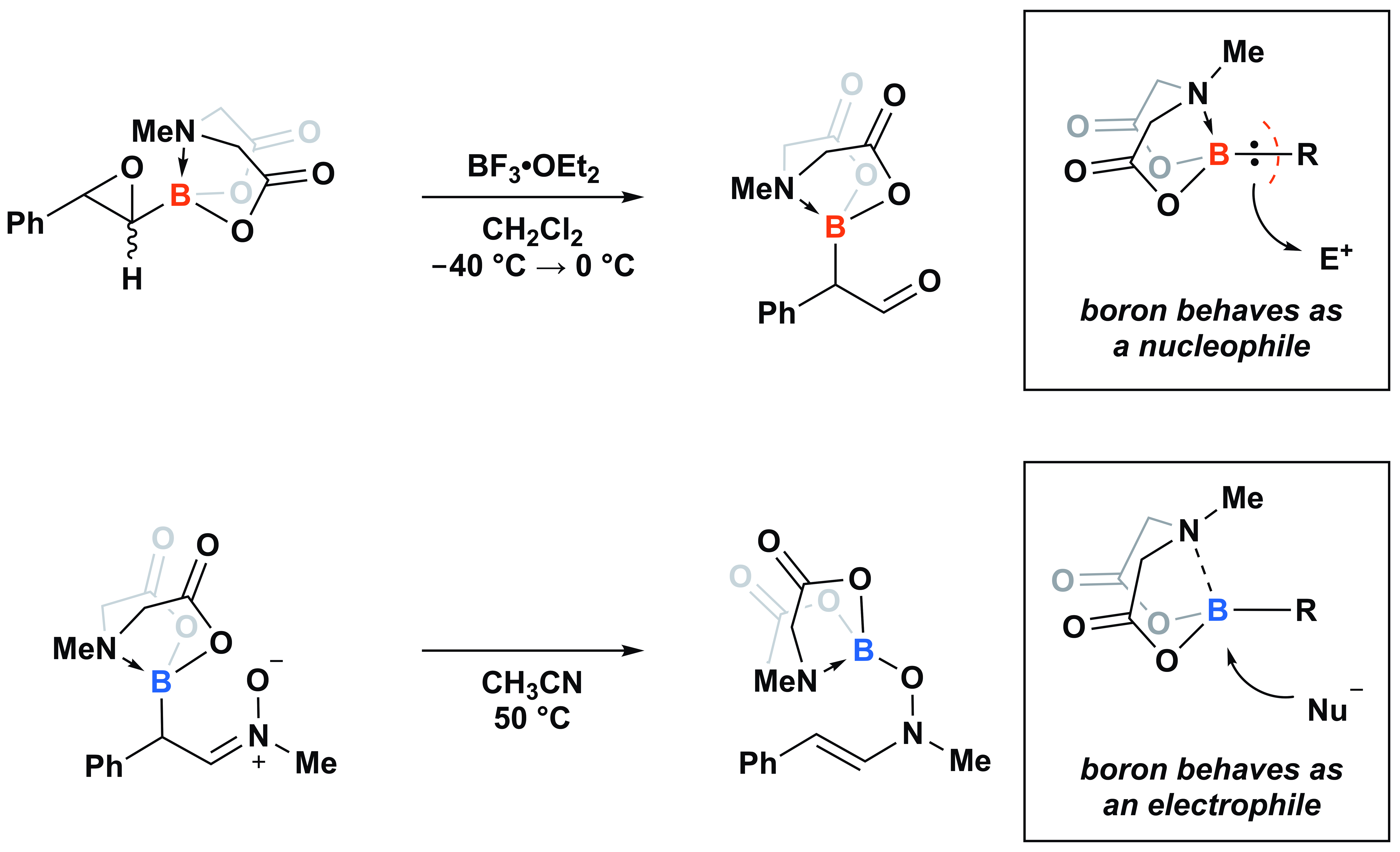 Boron and Hemilability