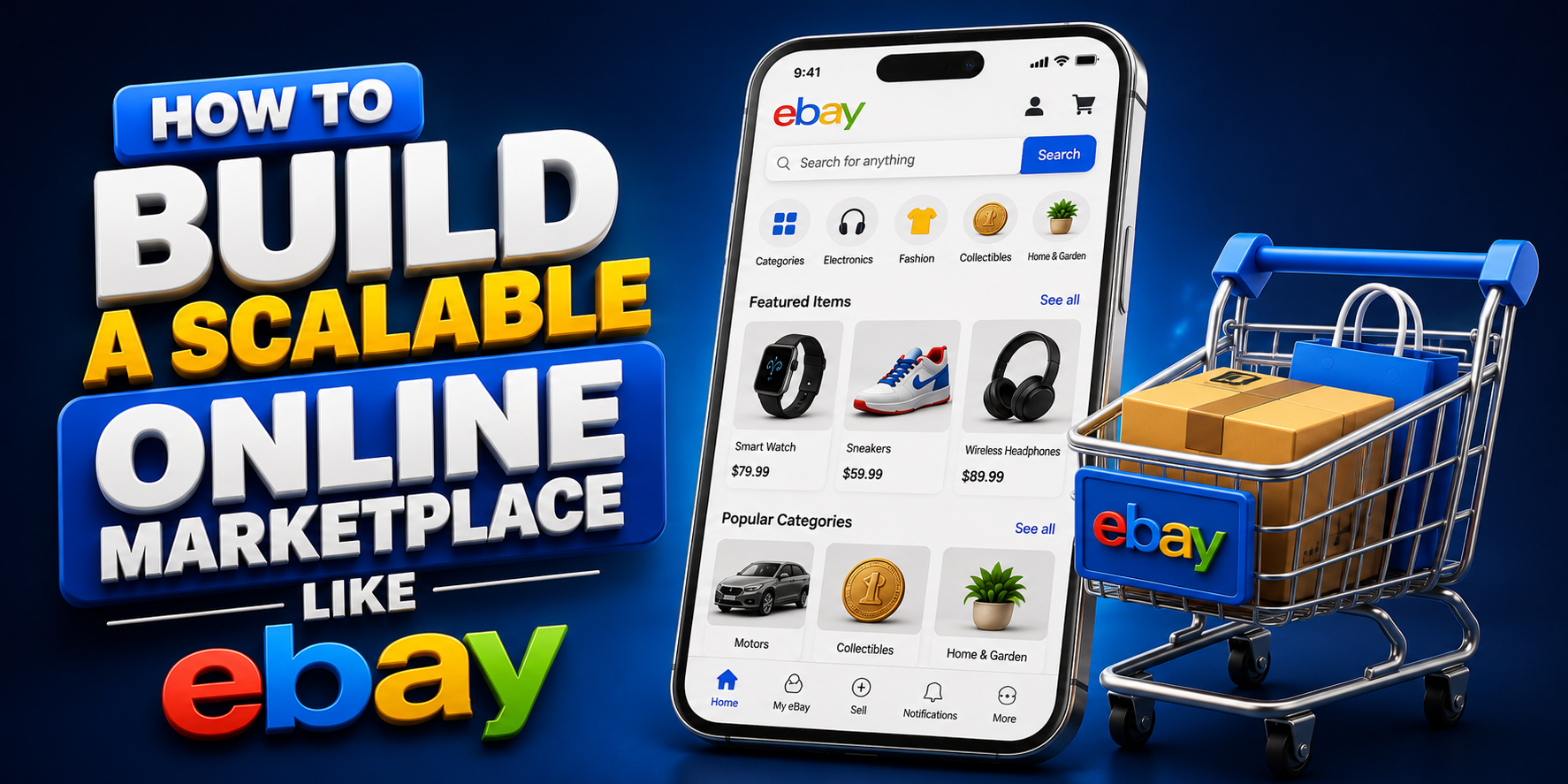 ow to Build a Scalable Online Marketplace Like eBay