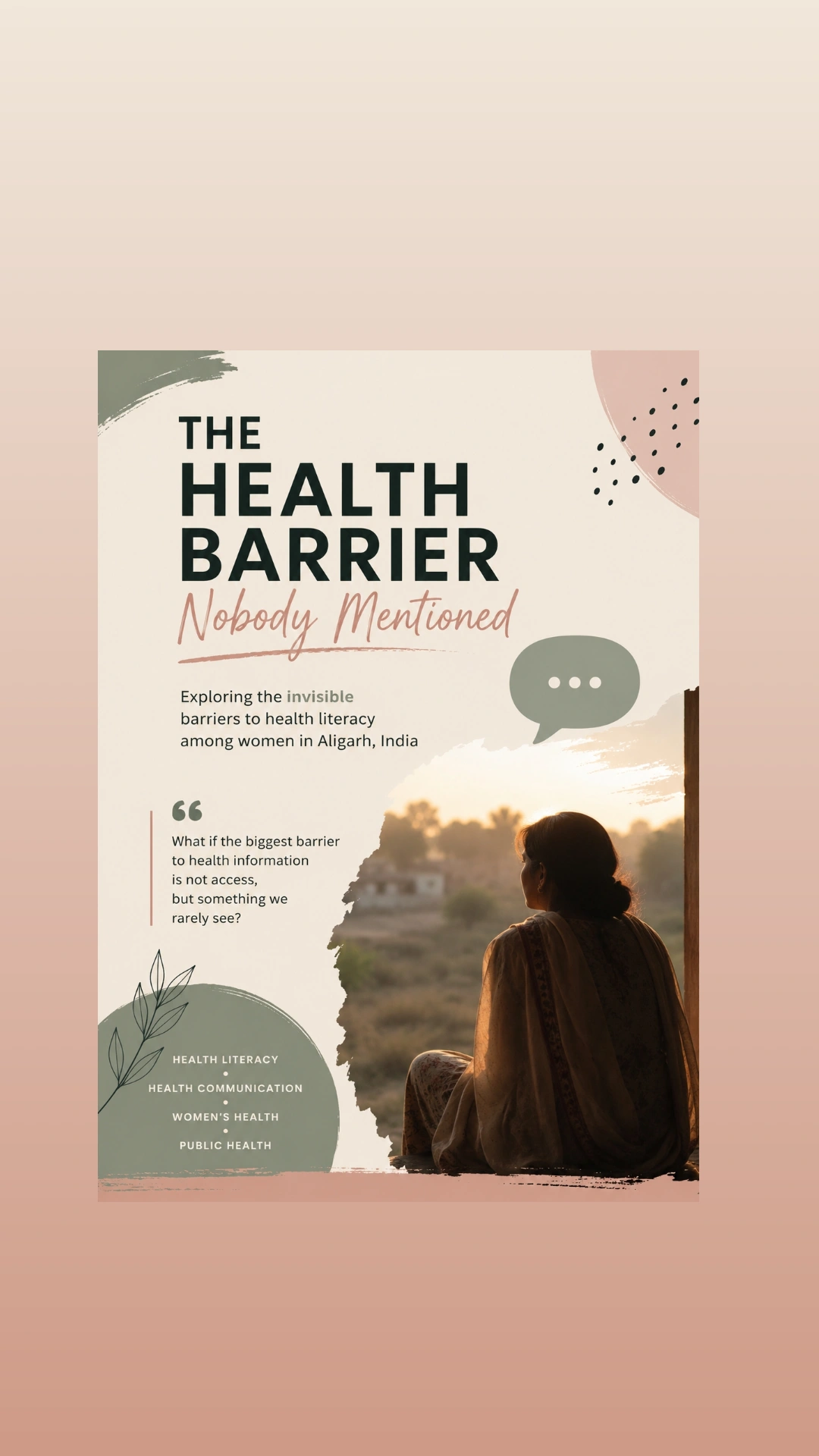 The Health Barrier Nobody Mentioned