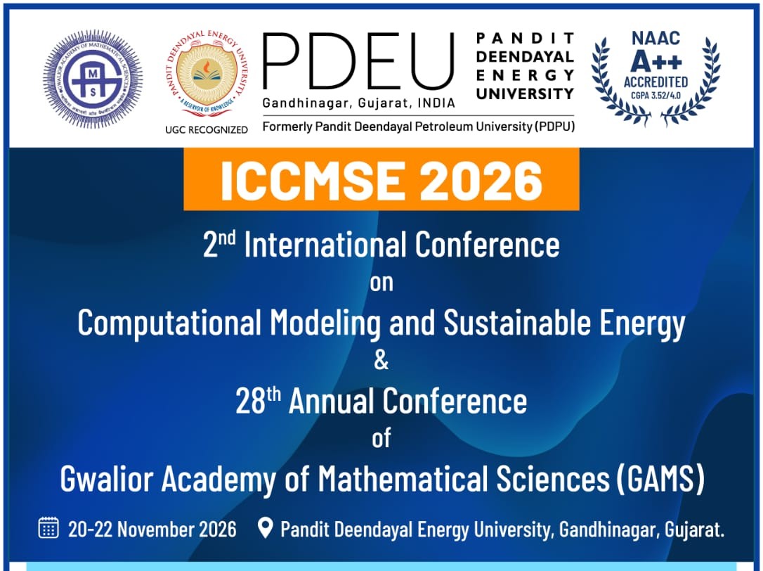2nd International Conference on Computational Modeling and Sustainable Energy