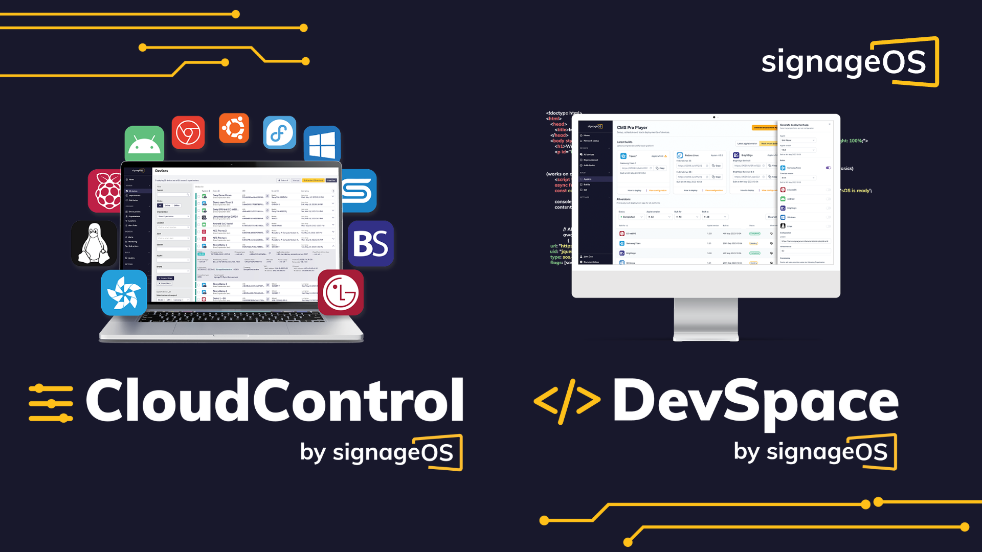 signageOS Unveils CloudControl and DevSpace to Drive Tailored Value to its Customers