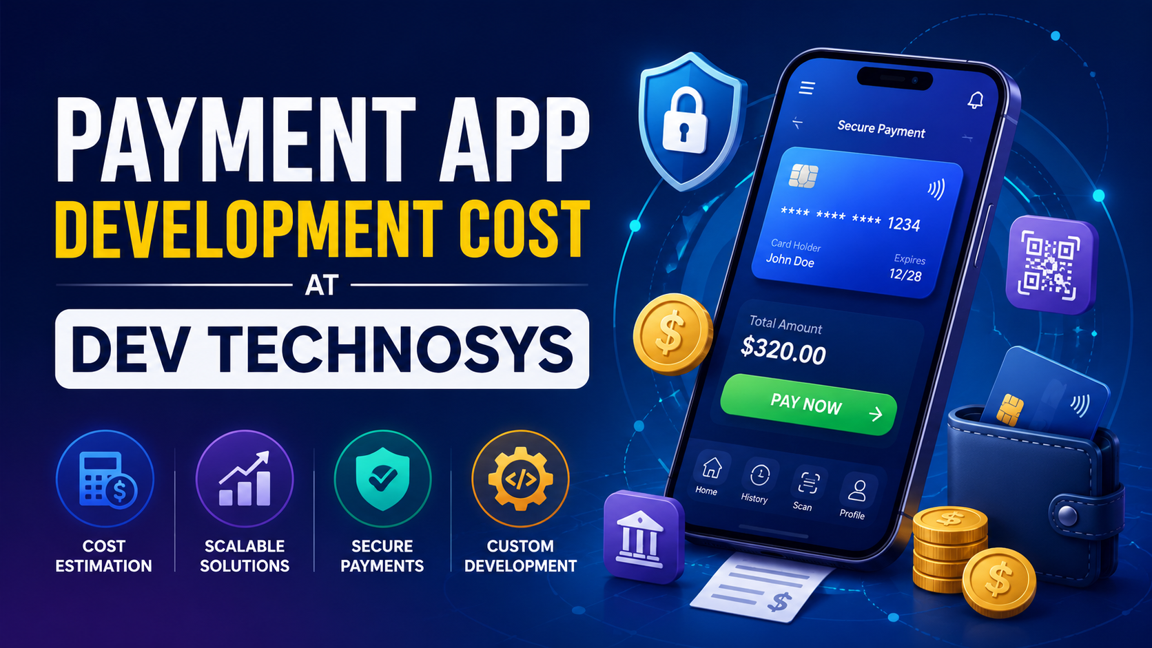 Payment App Development Cost at Dev Technosys