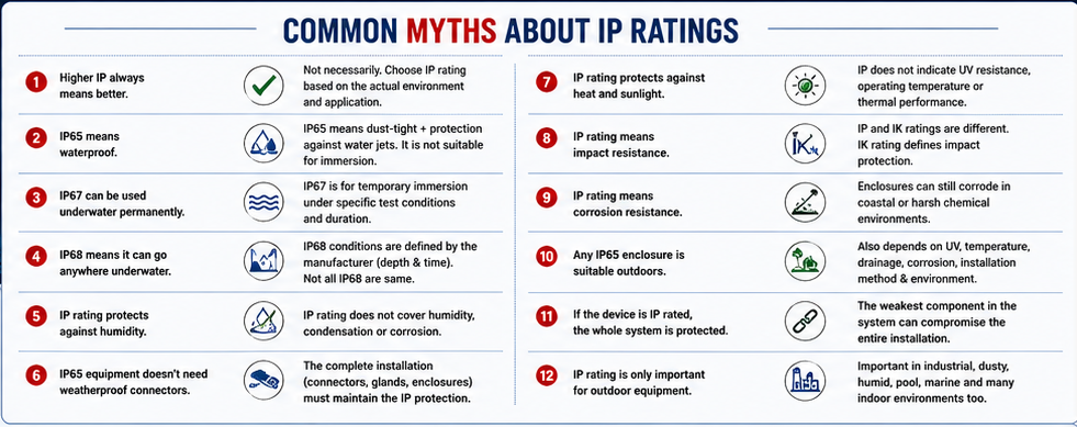 Ingress Protection (IP) in AV