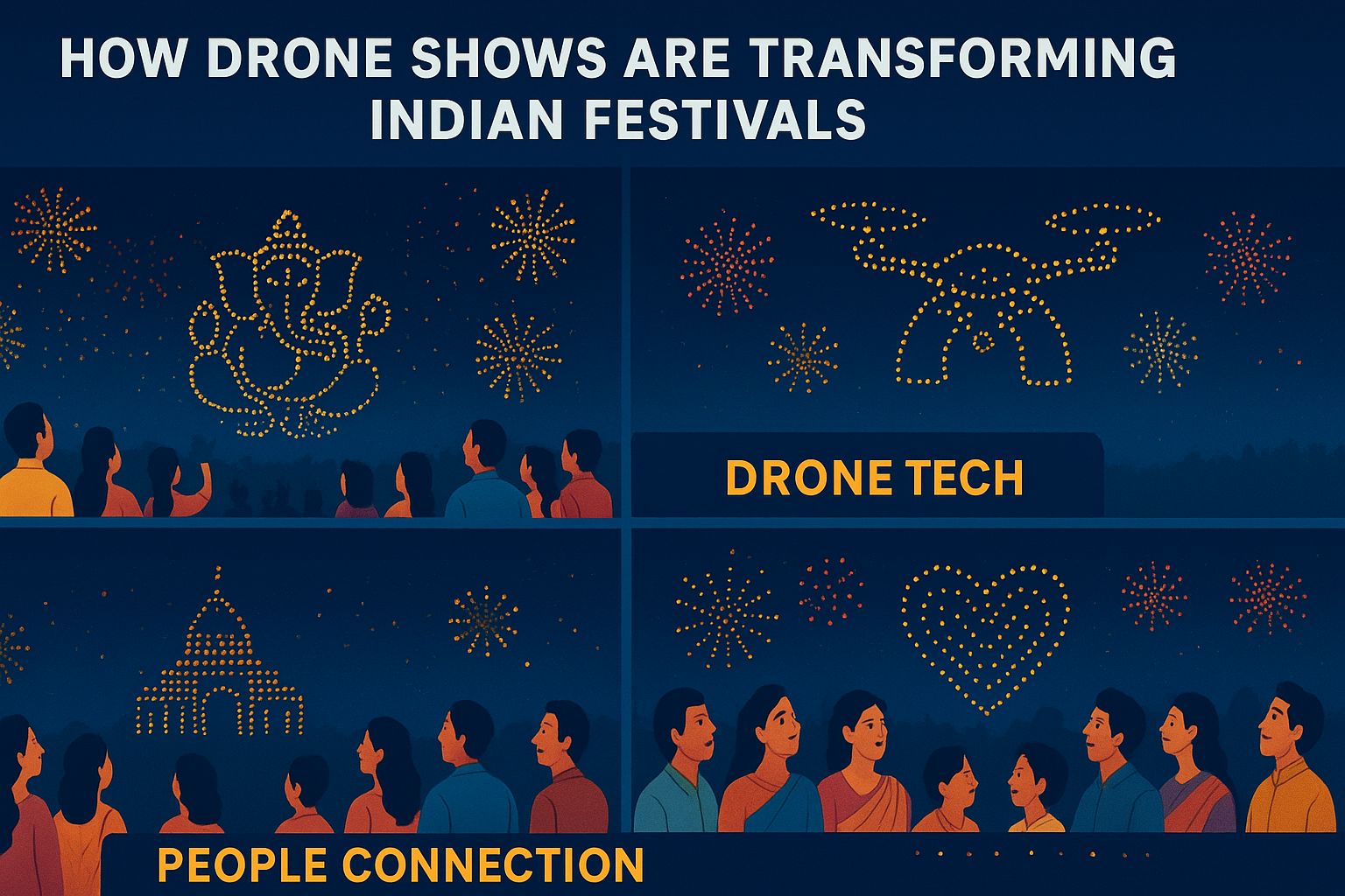 Drone Shows and Festivals of India