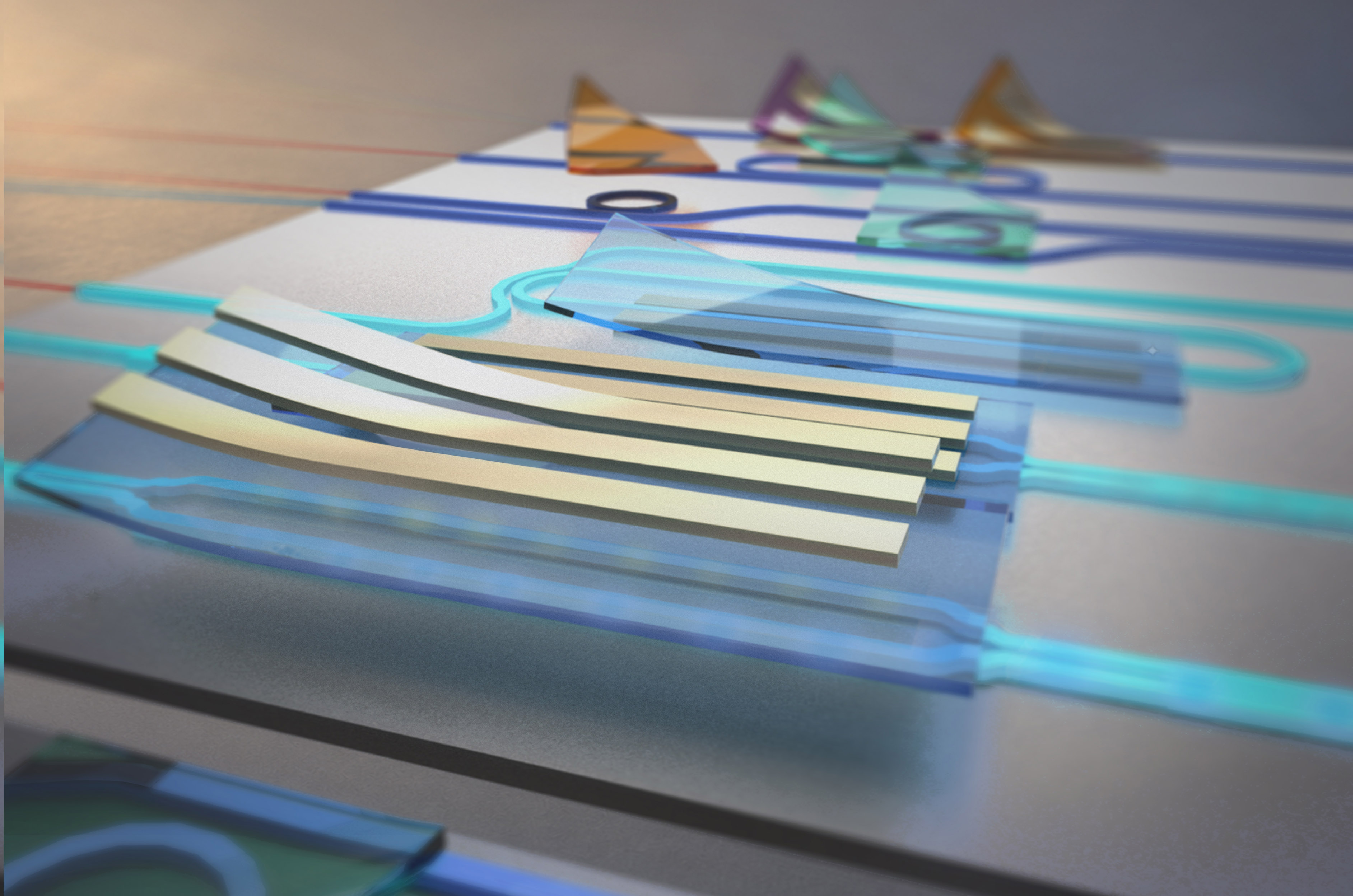 Van der Waals assembly brings functional 3D crystalline Lego bricks to established integrated photonic platforms