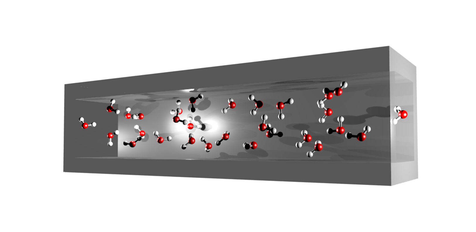 Anomalous State of the Water in a Synthetic nanotube