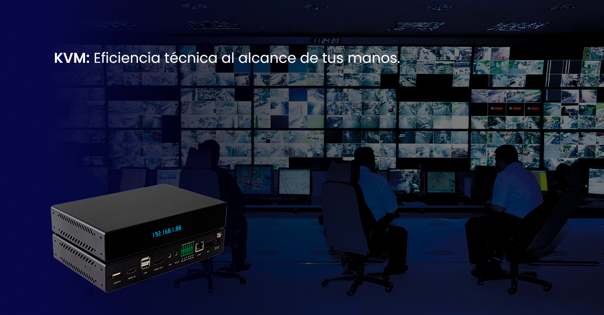 Los KVM Mejoran la Productividad