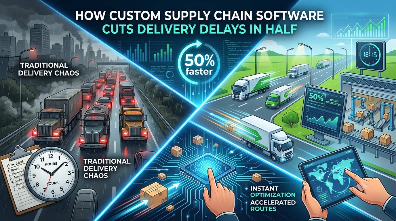 Custom Supply Chain Software Cuts Delivery Delays