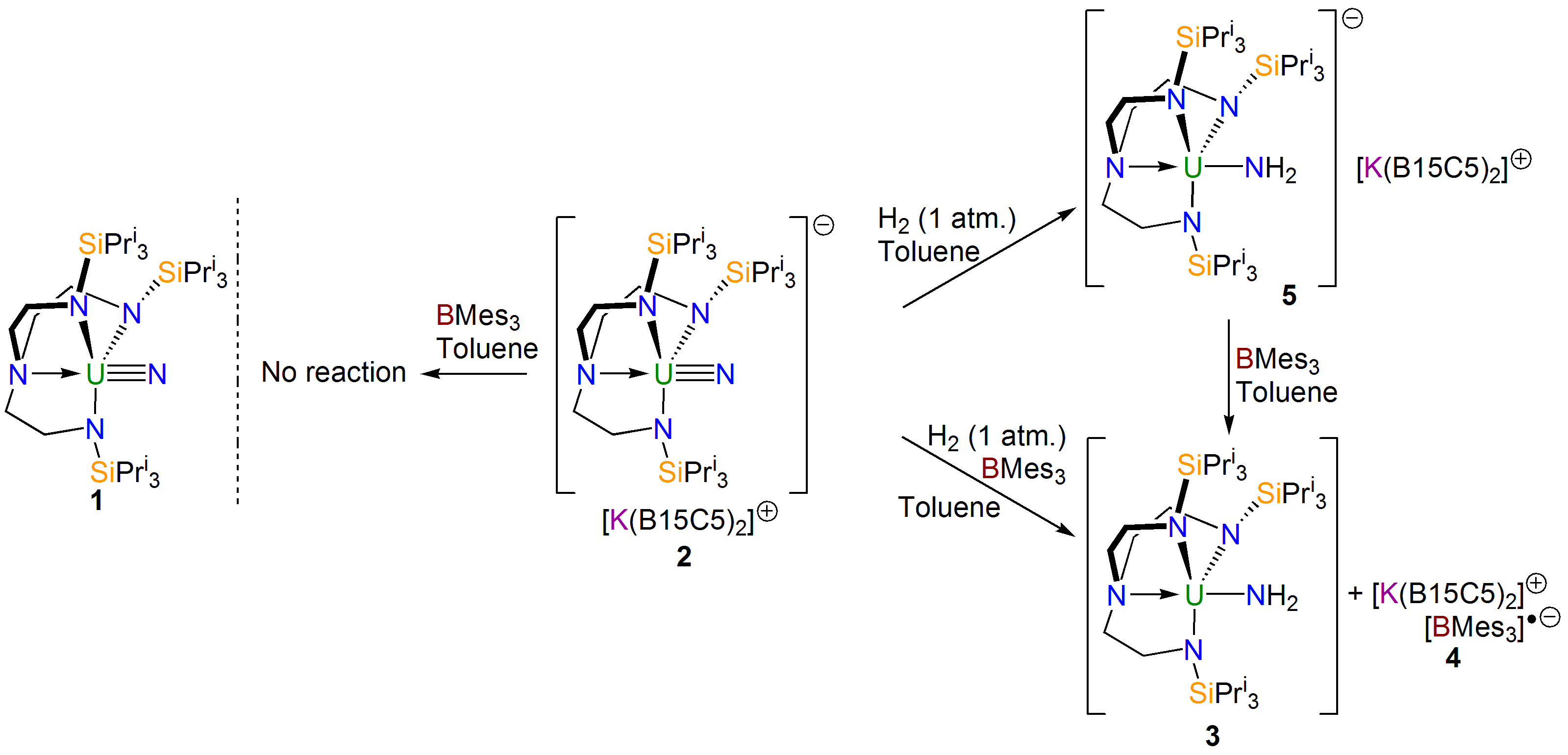 Uranium’s Frustration with Dihydrogen