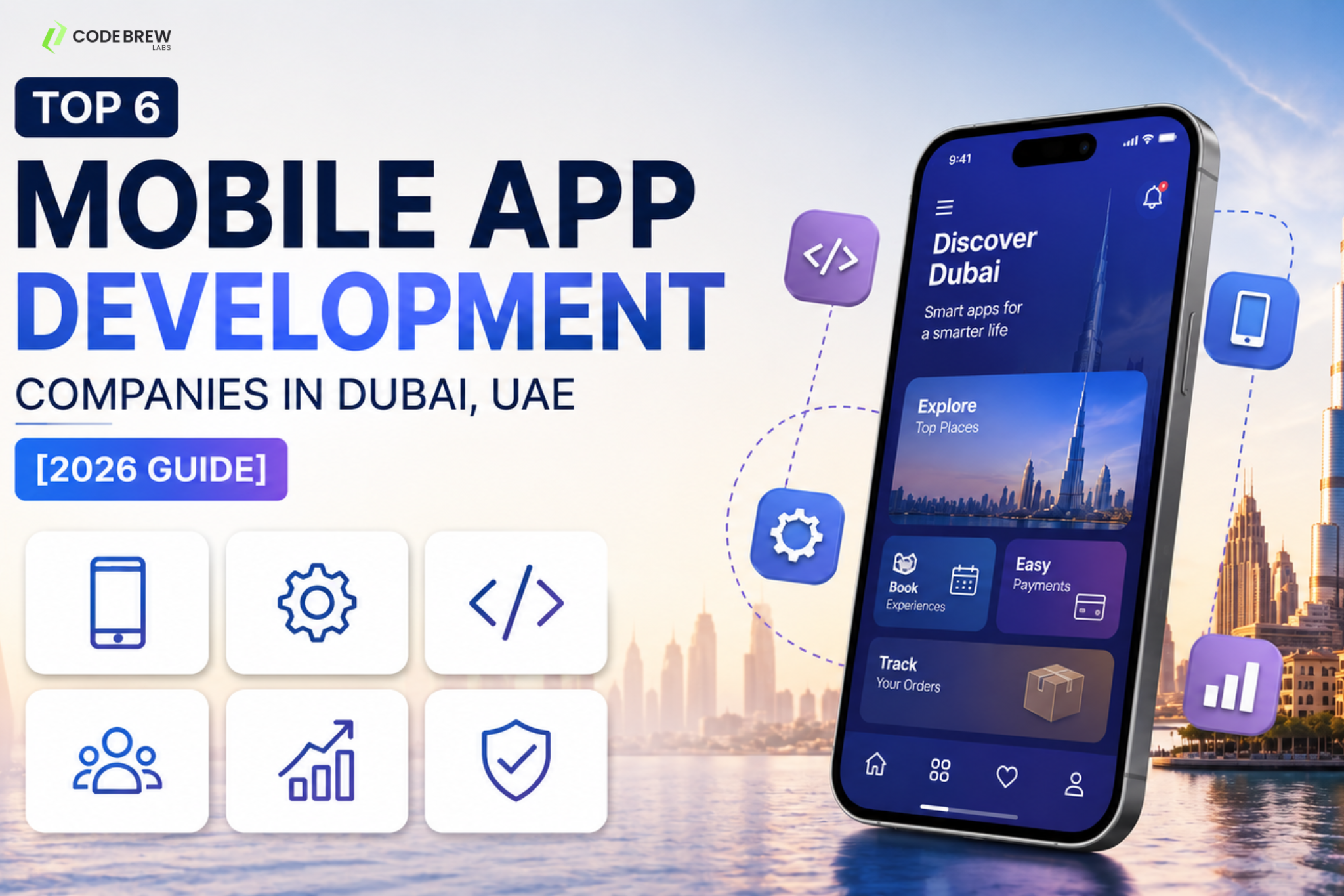 Top 6 Mobile App Development Companies in Dubai, UAE [2026 Guide]