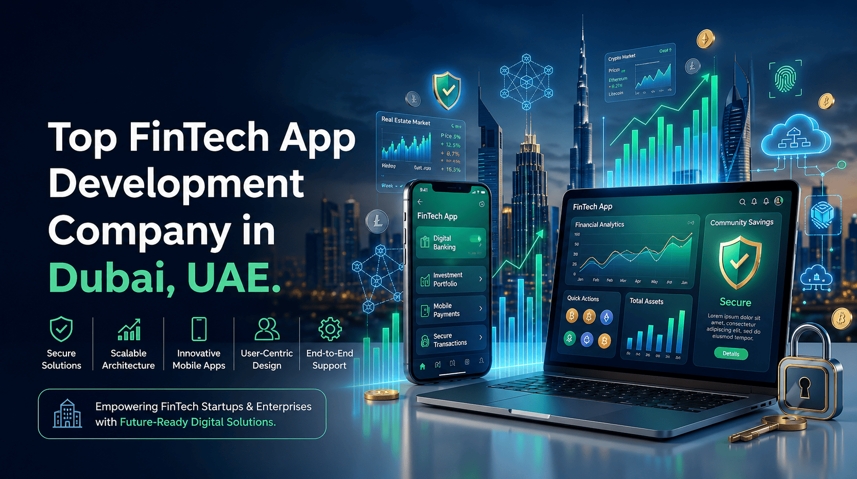 Top 10 Fintech App Development Companies in Dubai, UAE | Best Fintech Development Partners