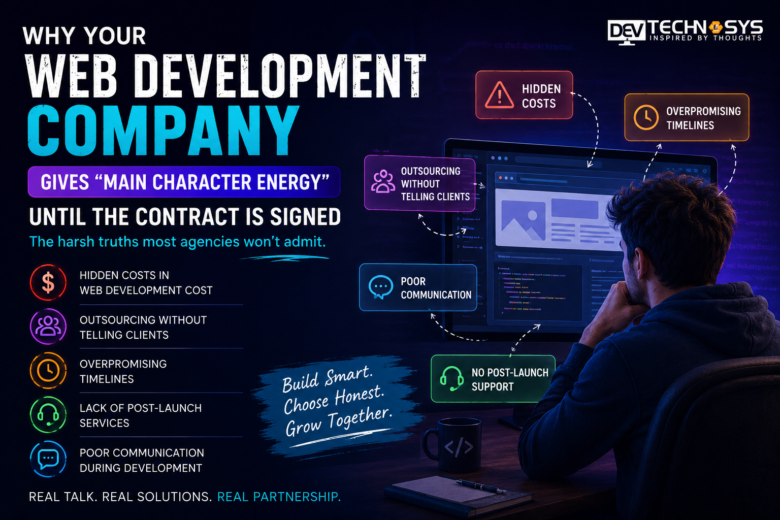 Why Your Web Development Company Gives “Main Character Energy” Until the Contract Is Signed