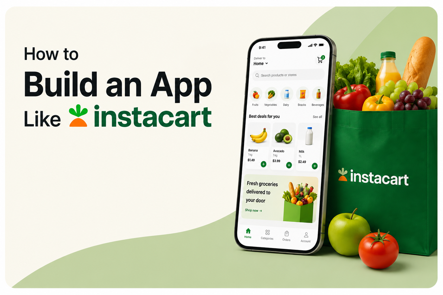 How to Build an App Like Instacart 