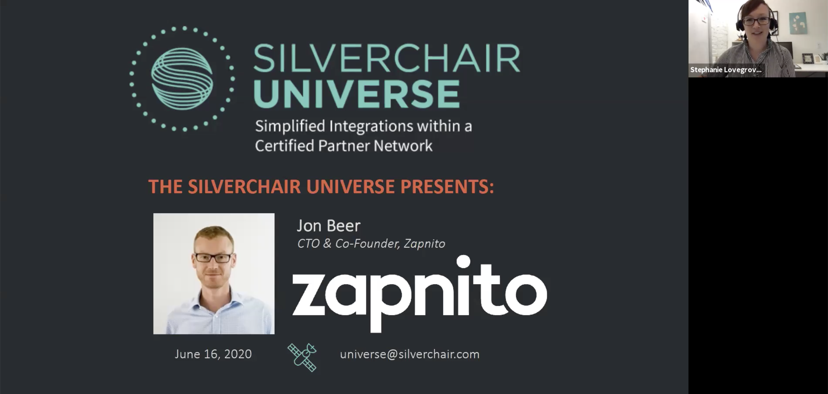 Webinar: The Silverchair Universe presents Zapnito