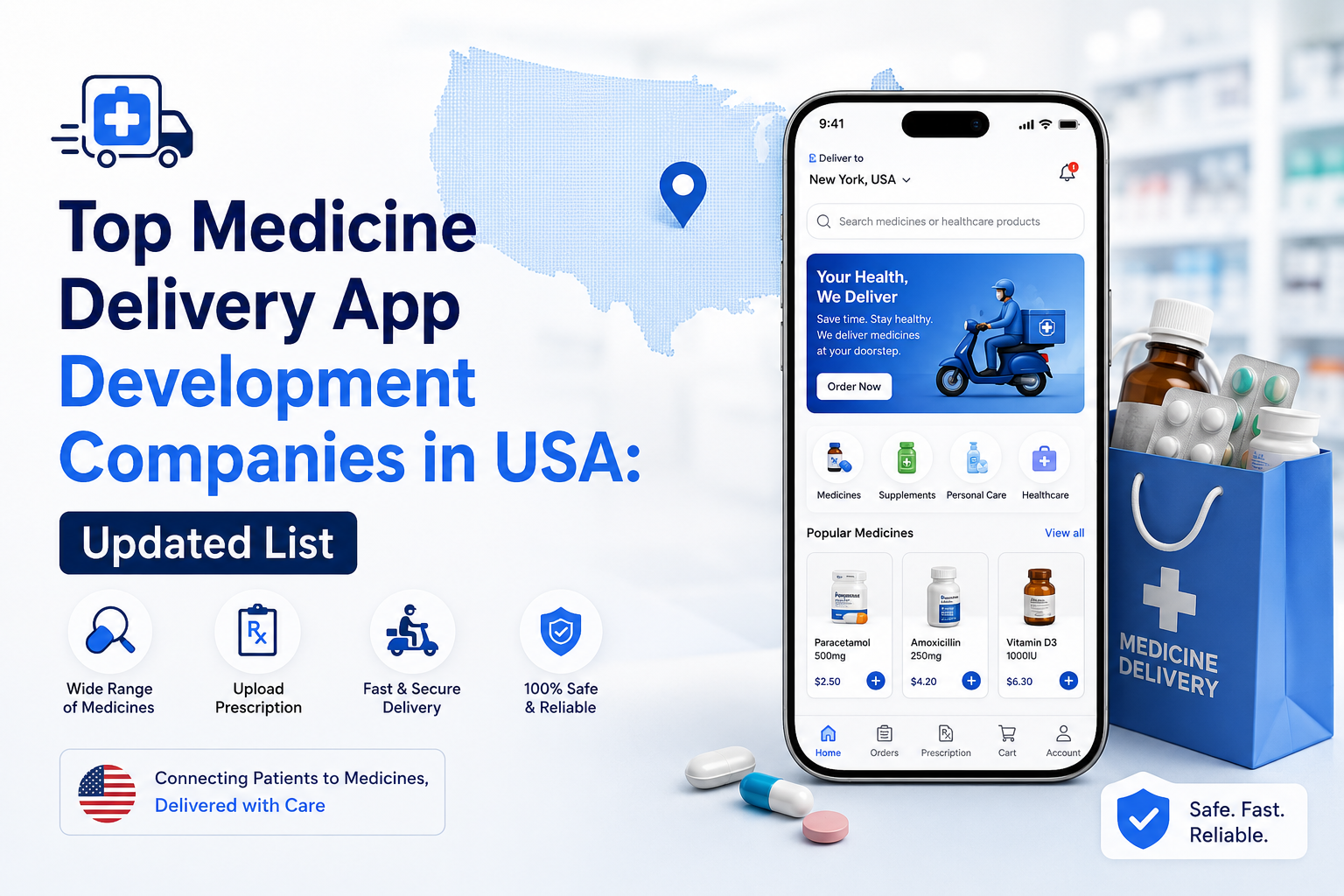 Top 10 Medicine Delivery App Development Companies