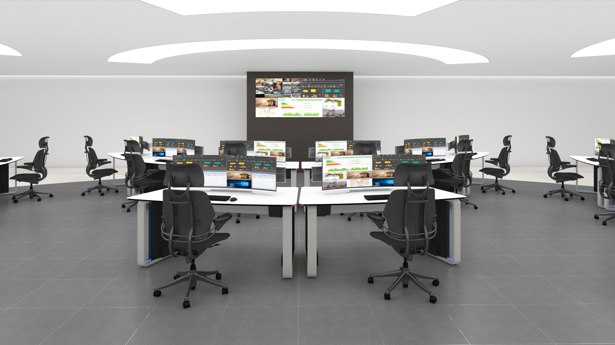 Optimizing Visual Ergonomics in Workspaces with DeskWall