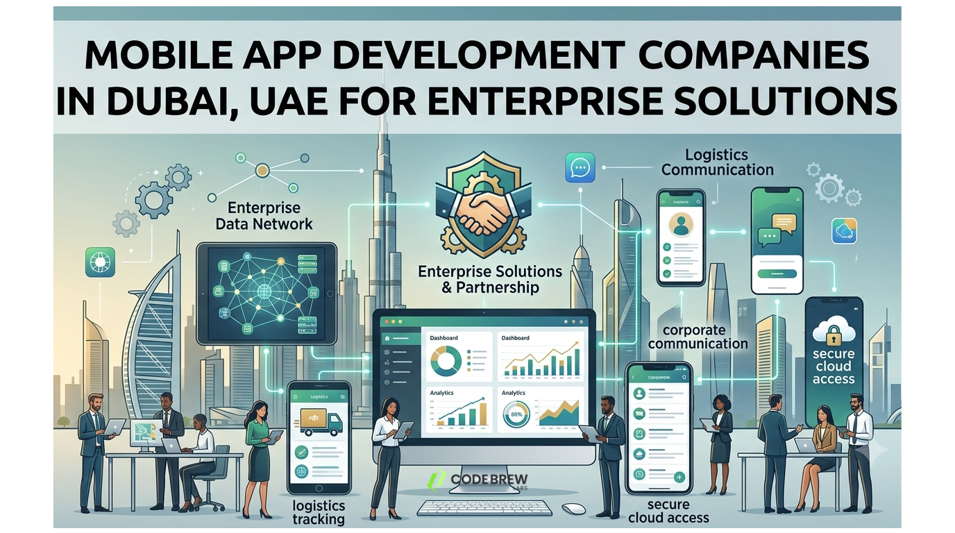 Mobile App Development Companies in Dubai, UAE for Enterprise Solutions