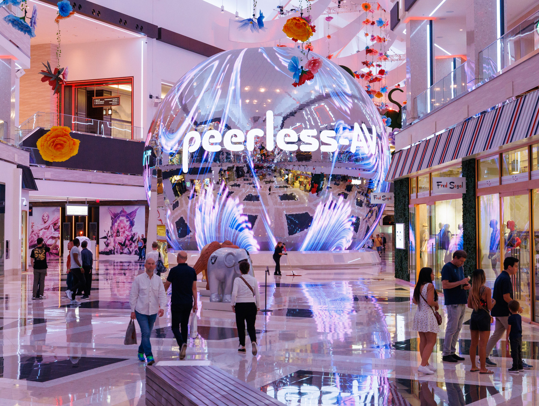Peerless-AV and Resorts World Las Vegas