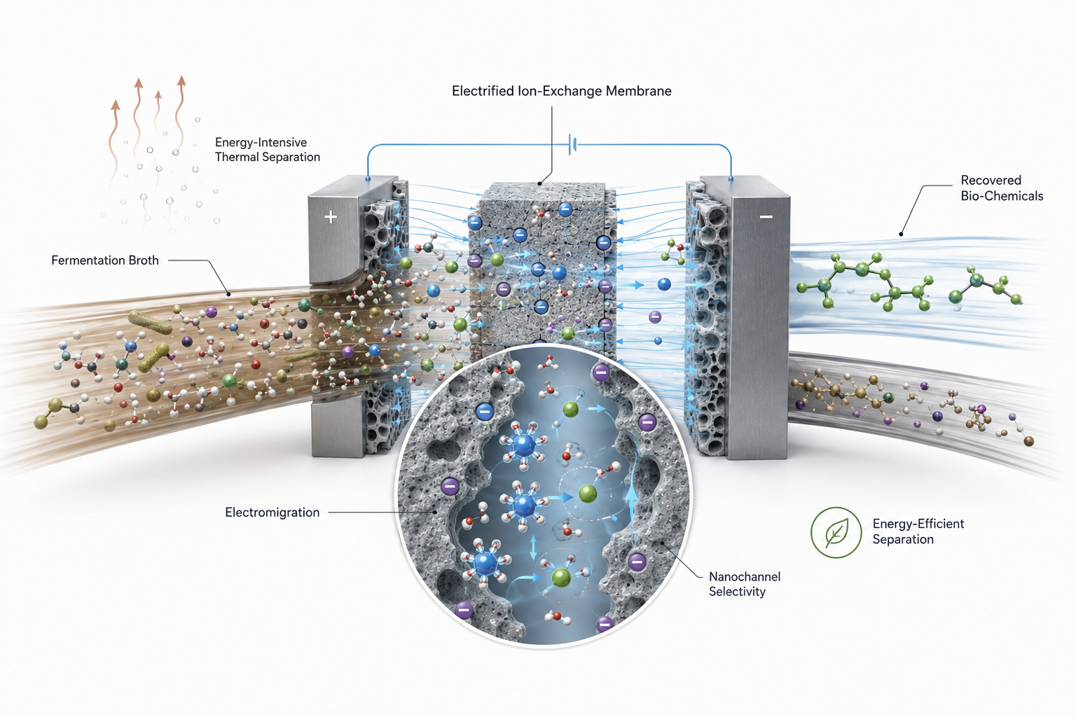 Stop Boiling the Broth: How Electrified Membranes Will Save Green Chemistry.