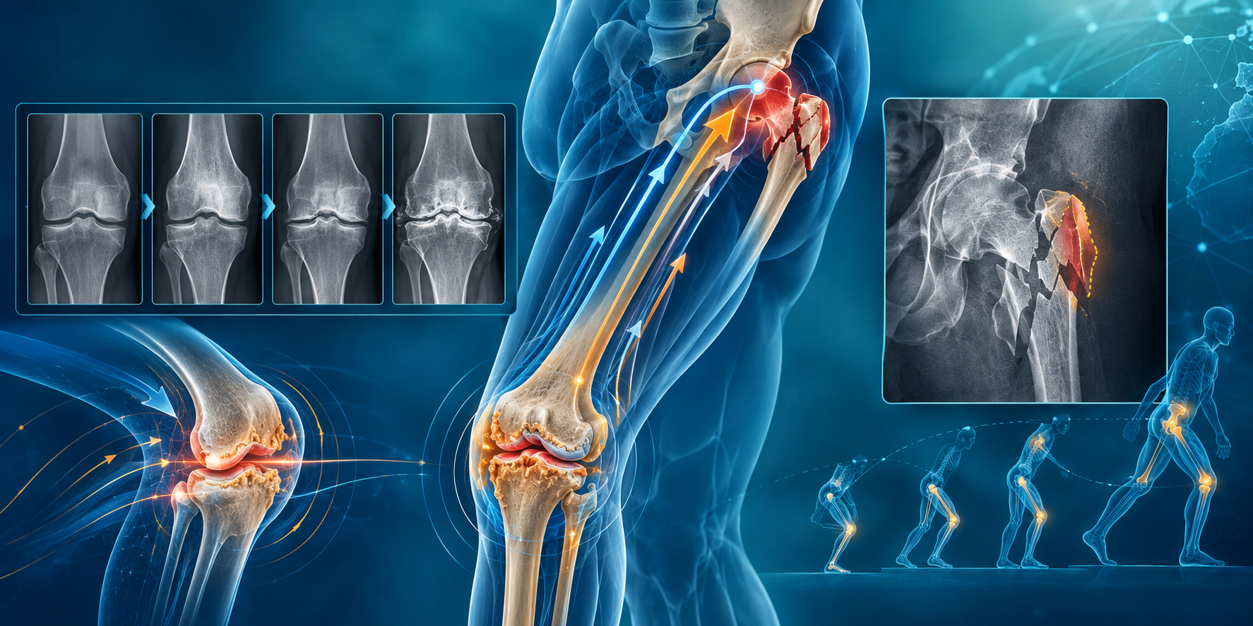 Knee Osteoarthritis Severity Influences Proximal Femoral Biomechanics and Predicts Pertrochanteric Fracture Instability: A Retrospective Radiographic Study