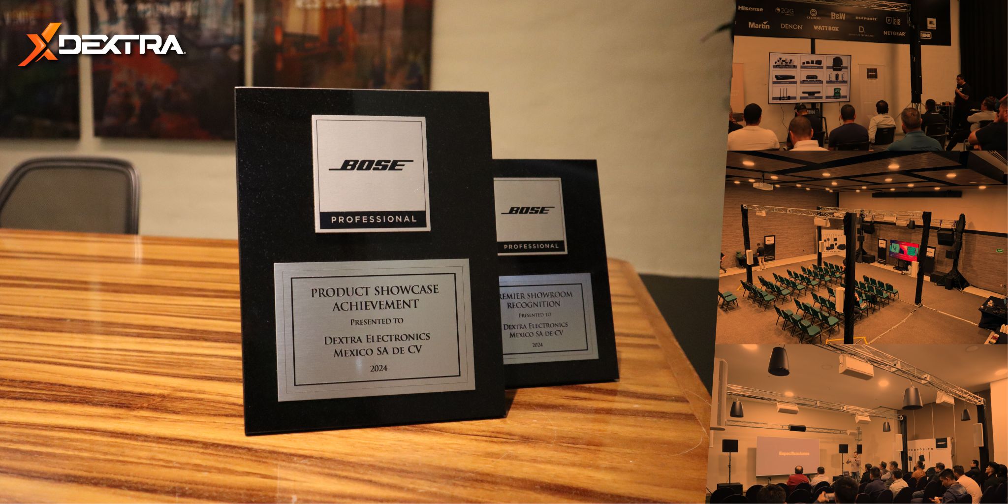 Dextra: Reconocidos por Bose Professional en InfoComm 2024
