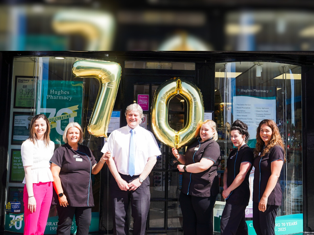 Northern Irish community pharmacy celebrates its 70th birthday