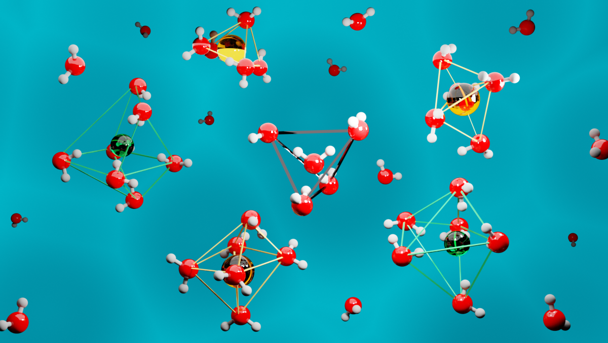 Water-structure modifications in salt solutions are largely confined to ionic first solvation shells